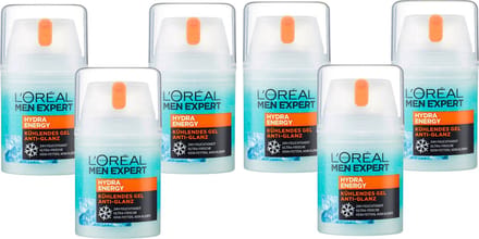 L'Oréal Hydra Energy Cooling Gel - 6 x 50 ml