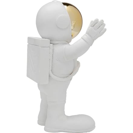 KARE decoratief beeldje Welkom Astronaut, hoogte 27 cm, wit