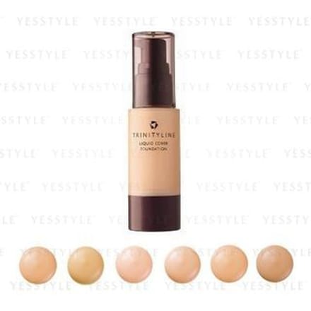 TRINITYLINE - Liquid Cover Foundation SPF 35 PA++ BE-01 Light Beige