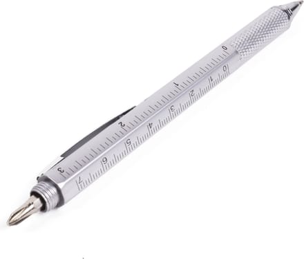 Multi pen - incl. waterpas en schroevendraaier - 4 in 1 - Benson