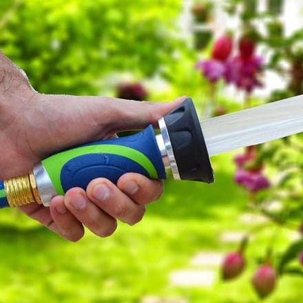 Tuinslang Mondstuk - Waterpistool Sproeier - Auto Wassen - Grote Waterdruk - 1 Gram - Grijs