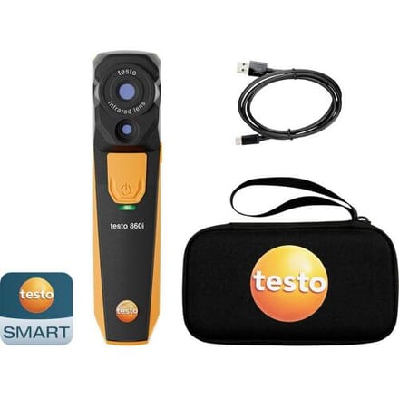 testo 860i Set Warmtebeeldcamera -20 tot 350 °C 9 Hz
