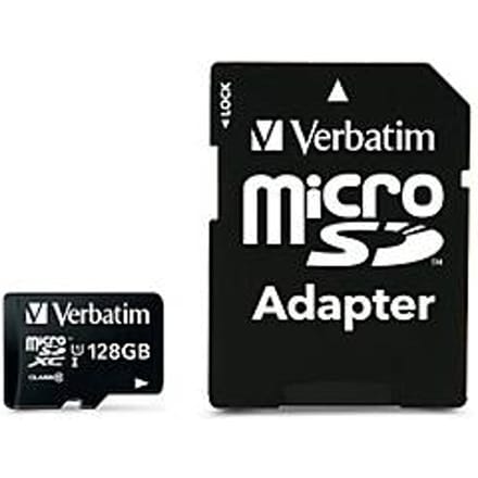 Verbatim geheugenkaart MicroSDHC/SDXC Premium, opslagopslagcapaciteit, 128 GB