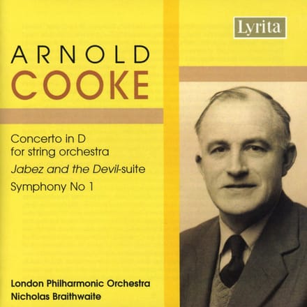 London Philharmonic Orchestra, Nicholas Braithwaite - Cooke: Concerti In D For String Orchestra, Jabez And The Devil-Suite, Symphony No.1 (CD)