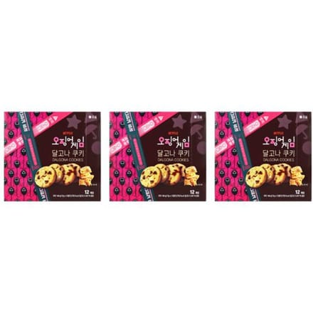 [Inktvis Spel] Dalgona Koekje 144g (3 opties) 1PCS black