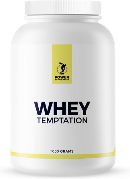 Power Supplements - Whey Temptation (concentraat) - 1kg - Really Raspberry