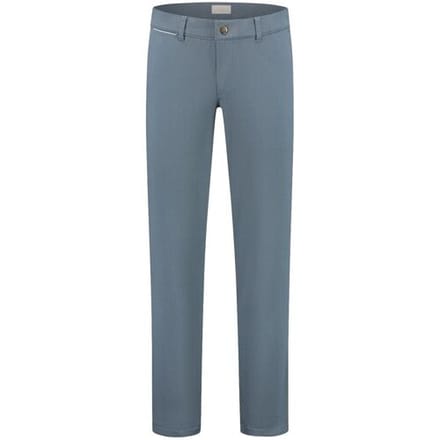 Com4 Broek Modern Chino fine Structure Stone Blue / male