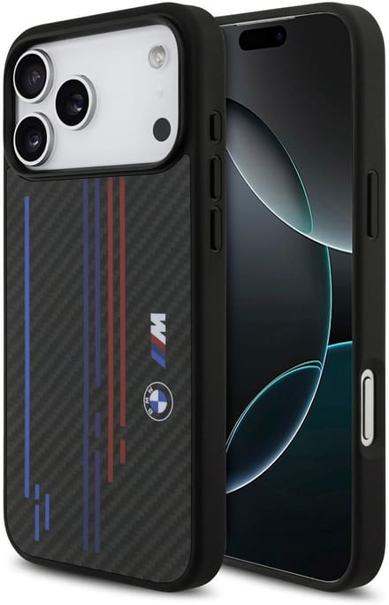 BMW Back cover voor Apple iPhone 17 Pro Max in de kleur Zwart