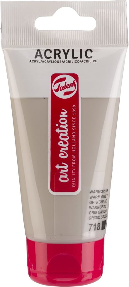 Acrylverf talens art creation 75ml 718 warmgrijs | 3 stuks