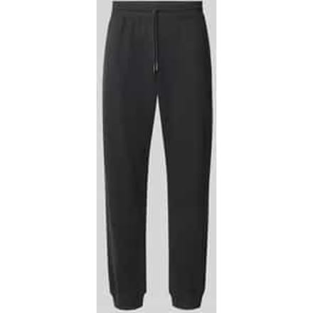 Regular fit sweatpants van katoenmix