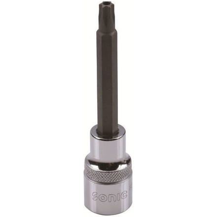 Torx-inzetstuk SONIC 1/2" met opening T40H lang (100mm)