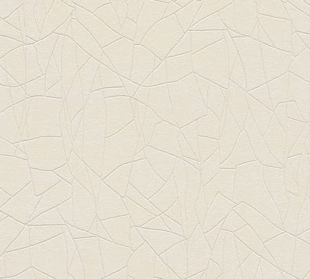 3D BEHANG | Grafisch - Beige Crème Wit - A.S. Création French Affair