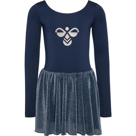 Meisjesjurk met lange mouwen Hummel Glitter