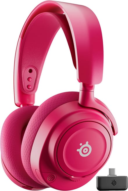 SteelSeries Arctis Nova 7 Gen 2 - Draadloze Gaming Headset - 50 uur accuduur - PC, PlayStation, Switch & Mobiel - Magenta