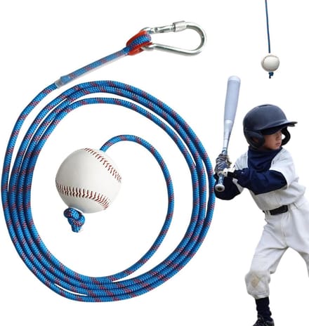 Honkbal Swing Trainer - Slag Oefenriem - Effectieve Training - Snelle Installatie - 3 Meter Touw - Niet gespecificeerd
