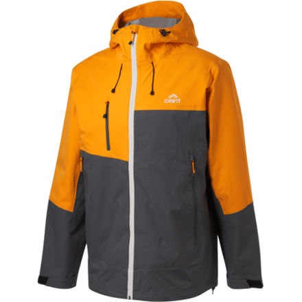 CRIVIT Heren regenjas (Oranje, S)