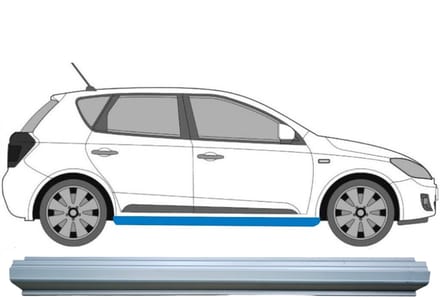 Reparatie dorpel voor Kia Ceed 2006-2012 / Rechts