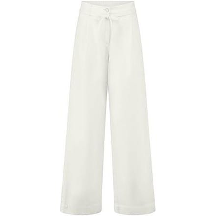 Wide Fit-jeans Van Peter Hahn wit