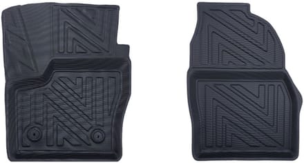 Rubbermatten Ford Tourneo Connect 2014-2021 (voorset) - Premium carbonlook