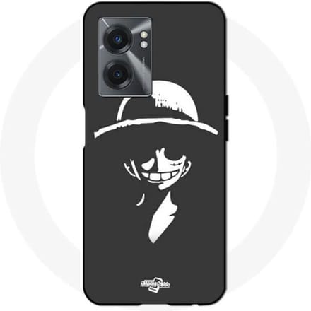 Realme V23 Monkey D-hoes. Luffy zwart en wit