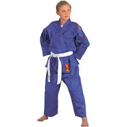 Judo Kimono met schouderstrepen Danrho