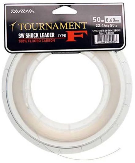 Daiwa Tournament Sw Flurocarbon 50 M Transparant 0.800 mm