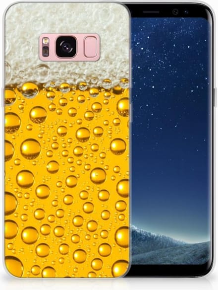 Samsung Galaxy S8 Siliconen Case Bier