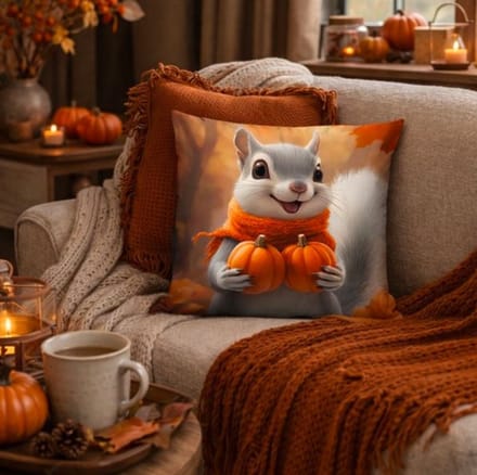Cozy Autumn Friends Collection Kussenhoes - 45x45 cm
