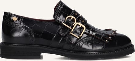 Fred De La Bretoniere Paris Eros Loafers Dames - Instappers - Zwart - Maat 36