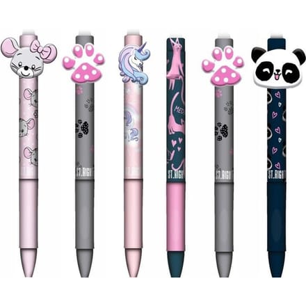 Uitwisbare Pen 0,5 mm Blauw - St. Majewski - Meisjes