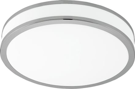 EGLO Palermo 2 - Wand/Plafondlamp - 1 Lichts - Ø41 cm - Wit, Chroom