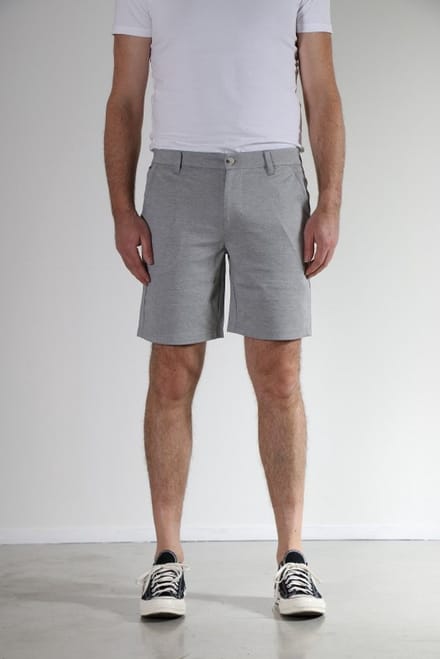 New Star - Short Kent grijs melange heren New Star L8 - maat M