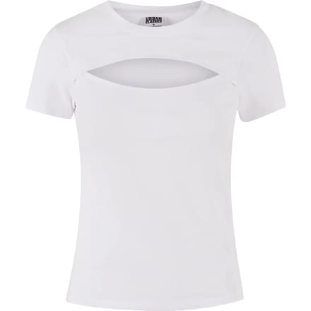 Urban Classics - Short Cut Out Top - XXL - Wit