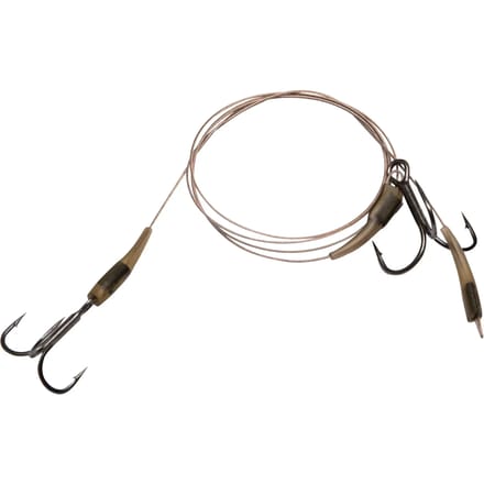 Zebco DB Series Bottom Rig Leader 14 kilo - Maat : Size 8+6