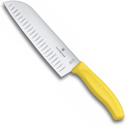 Victorinox Swiss Classic Santoku Knife - 17 cm - Yellow