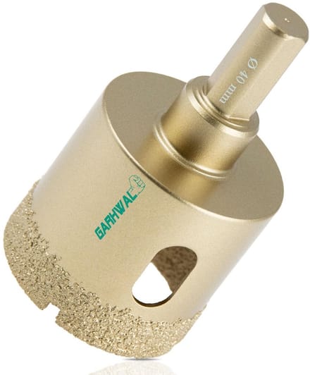 Diamant Boorkroon 40 mm voor Harde Tegels Graniet Keramiek Glas