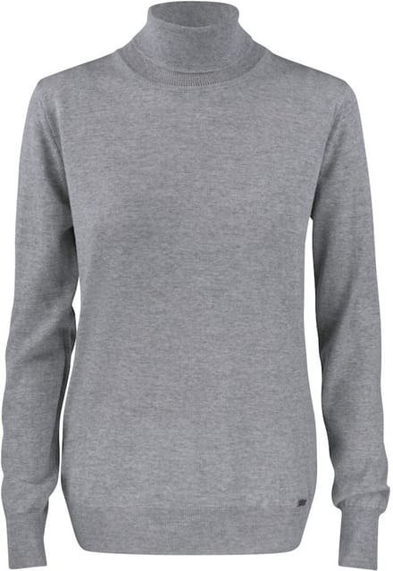 Cutter & Buck Kennewick Turtleneck Dames 355409 - Grijs Melange - M