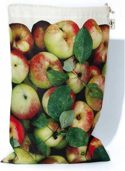 Herbruikbare fruit zak - Appels - MB Design - H 31 x B 21 cm
