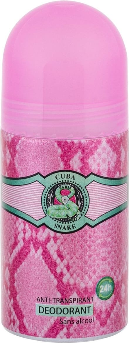 Cuba Jungle Snake Perfumed Deodorant Roll-on 50 ml (woman)