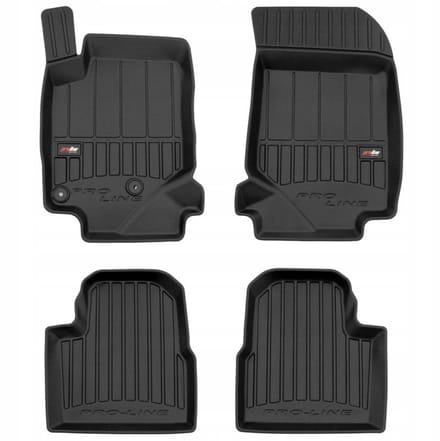 FROGUM 3D – Automatten Set voor CITROEN C4 III 2020- – TPE, Geurloos, 6cm Randen