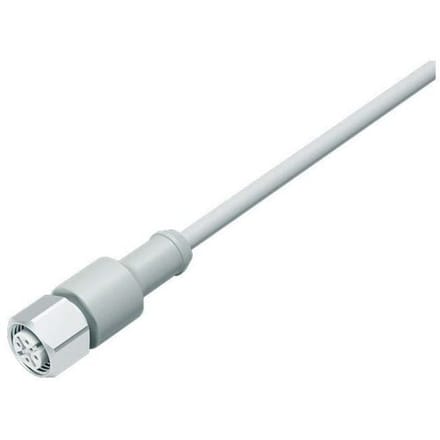 binder 77 3730 0000 40908-0500 Sensor/actuator connector, geassembleerd M12 Koppeling, recht 1 stuk(s)