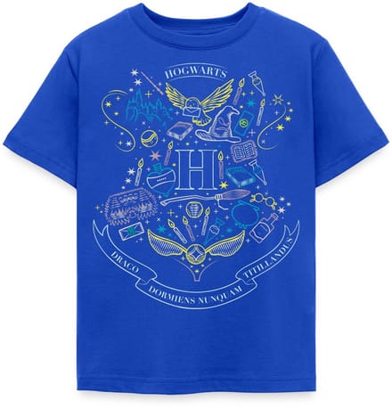 Harry Potter Hogwarts onderdelen T-Shirt Kinderen