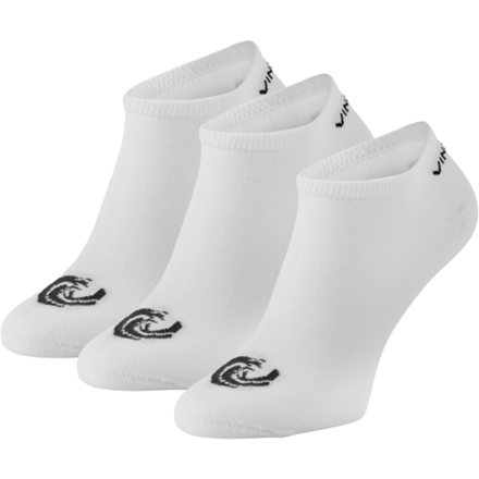 Vinnie-G Sneakersokken Wit - 3 paar Witte Enkel sokken - Unisex - Maat 39/42