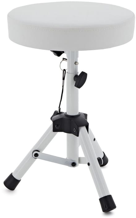 Mini Drum Throne Kruk van Gear4music, Wit