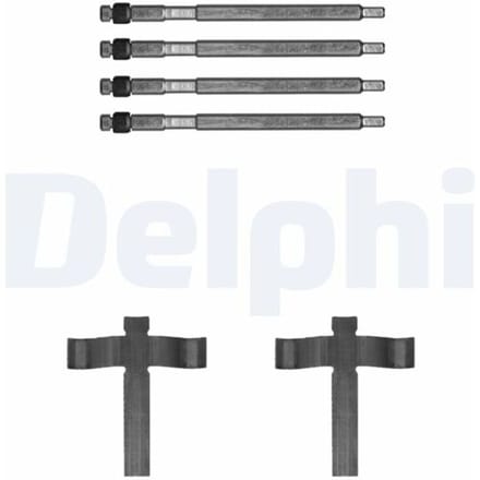 Accessoireset, schijfremblok DELPHI LX0707