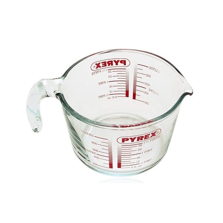 Pyrex Prep & Store Classic Maatbeker 1,0L Glas