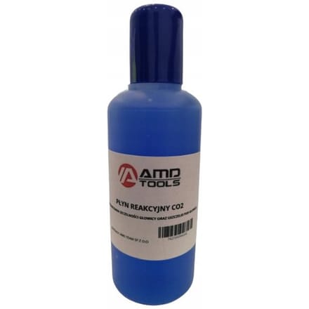 AMD TOOLS Pro Series - CO2 Reactievloeistof - Koppakking Tester Navulling - 100ml voor 50 Tests - Geschikt voor Benzine, Diesel & LPG