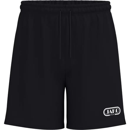 Jako Retro Short Heren - Zwart | Maat: M