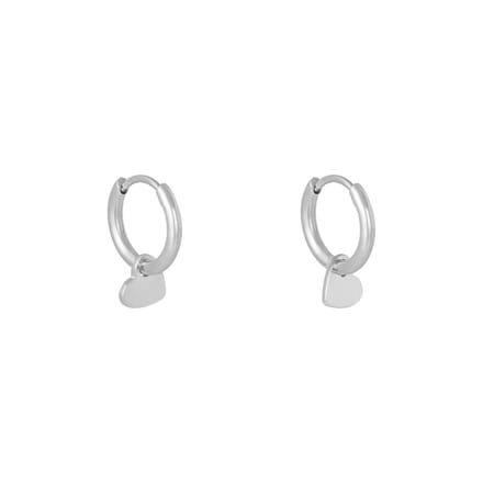 Oorbellen Lonely hearts club - zilver