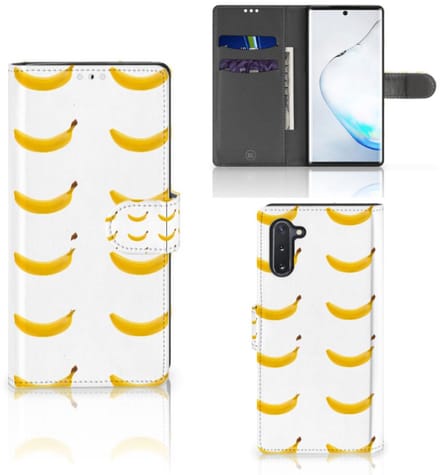 Samsung Galaxy Note 10 Book Cover Banana